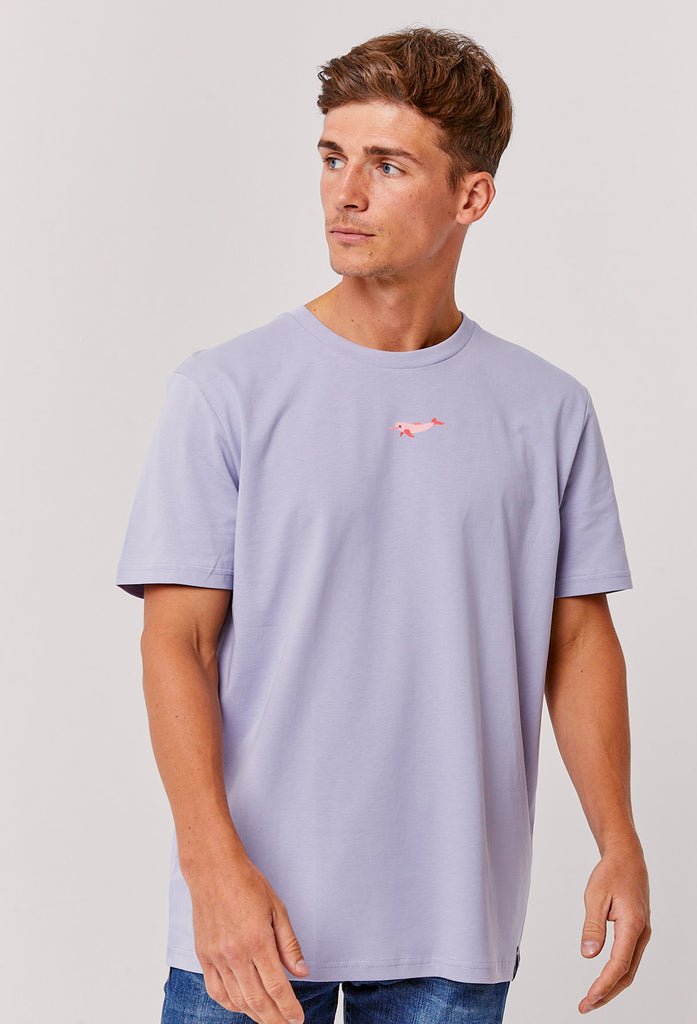 river dolphin mens t-shirt Big Wild Thought