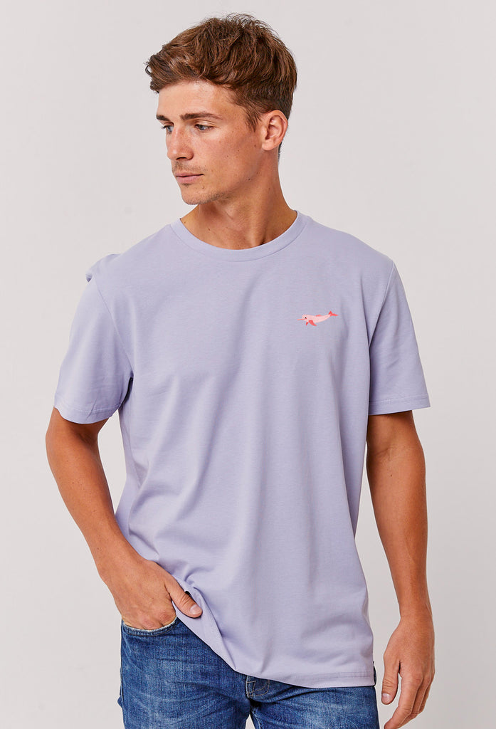 river dolphin mens t-shirt Big Wild Thought