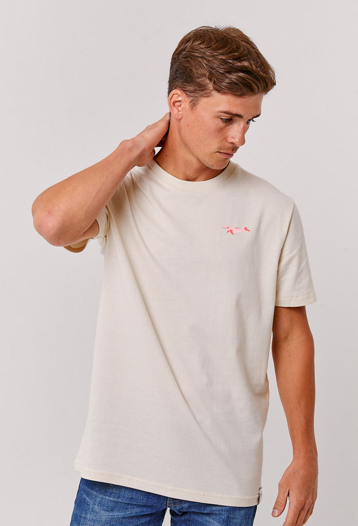 river dolphin mens t-shirt Big Wild Thought