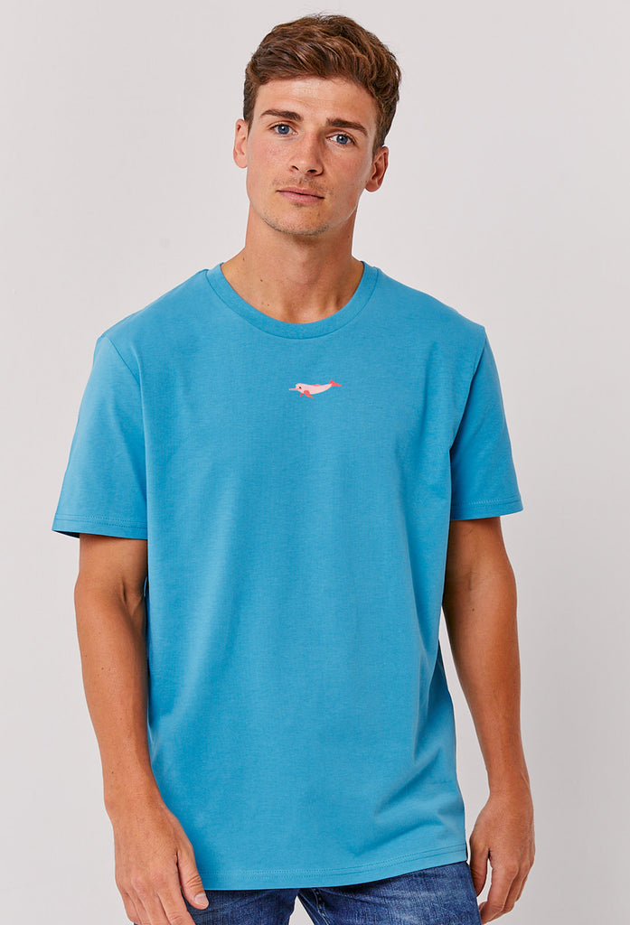 river dolphin mens t-shirt Big Wild Thought