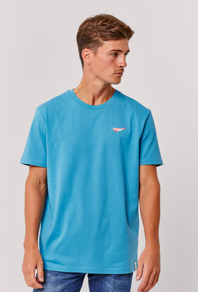 river dolphin mens t-shirt Big Wild Thought