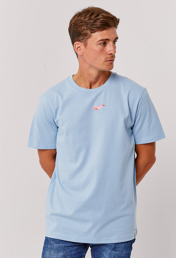 river dolphin mens t-shirt Big Wild Thought