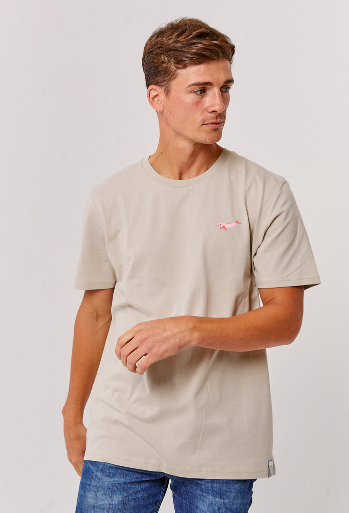 river dolphin mens t-shirt Big Wild Thought