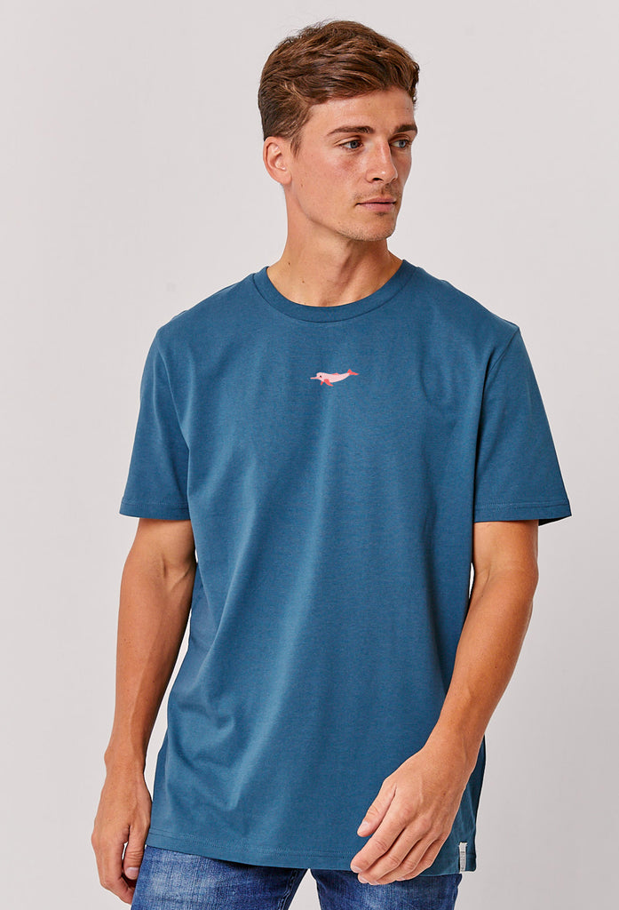 river dolphin mens t-shirt Big Wild Thought