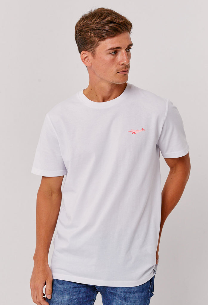 river dolphin mens t-shirt Big Wild Thought