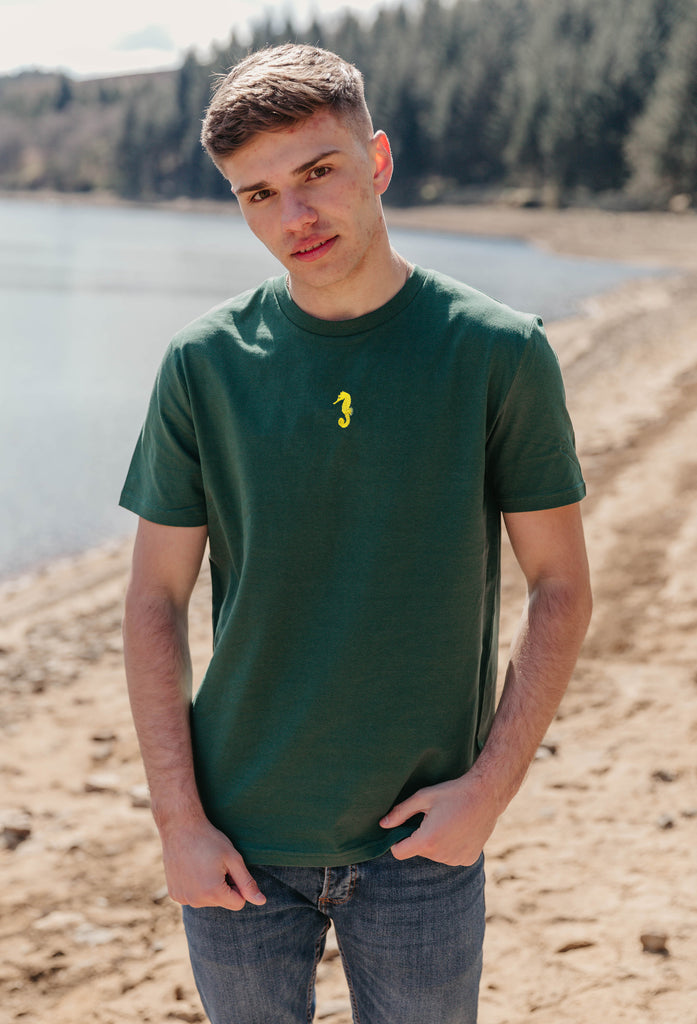 seahorse mens t-shirt Big Wild Thought