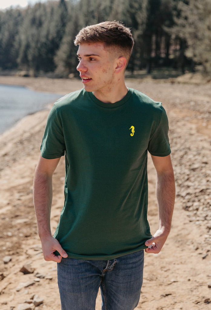seahorse mens t-shirt Big Wild Thought