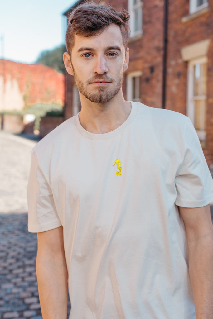 seahorse mens t-shirt Big Wild Thought