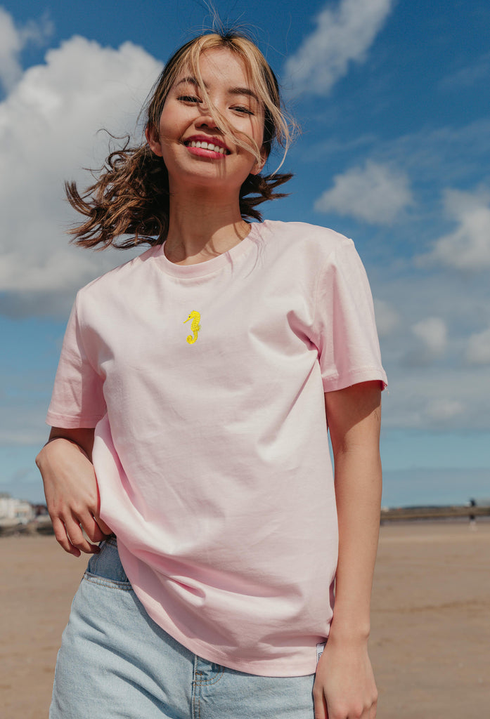 seahorse womens t-shirt Big Wild Thought