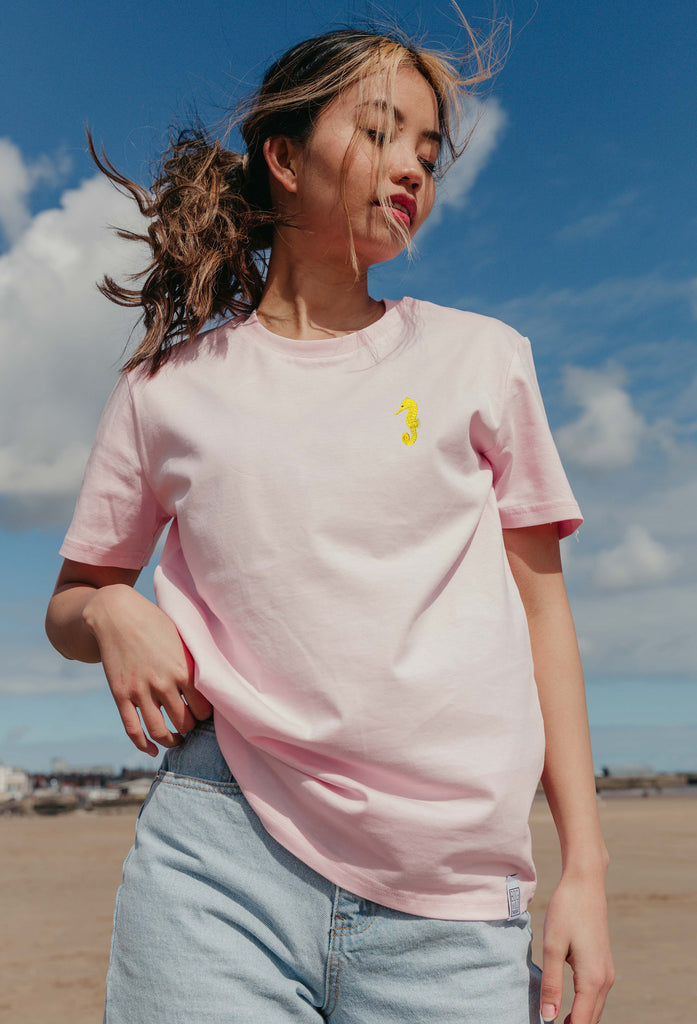 seahorse womens t-shirt Big Wild Thought