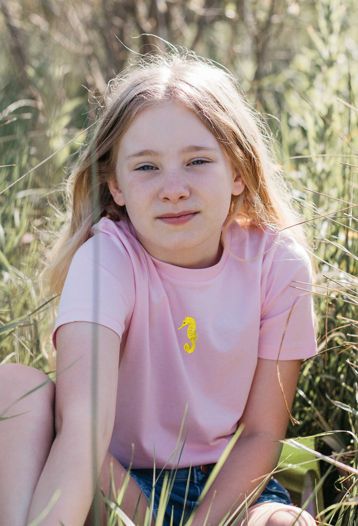 seahorse childrens t-shirt Big Wild Thought