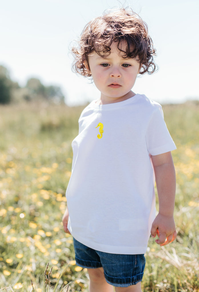 seahorse childrens t-shirt Big Wild Thought