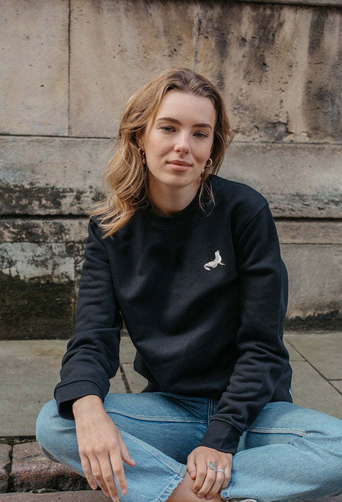 seal womens sweatshirt Big Wild Thought