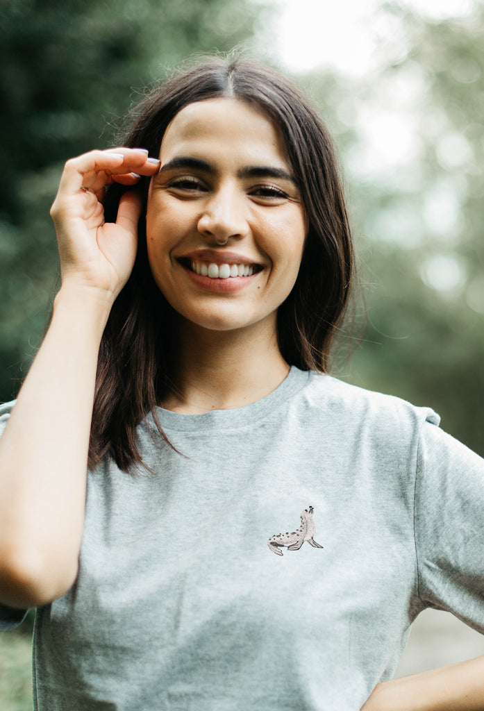 seal womens t-shirt Big Wild Thought