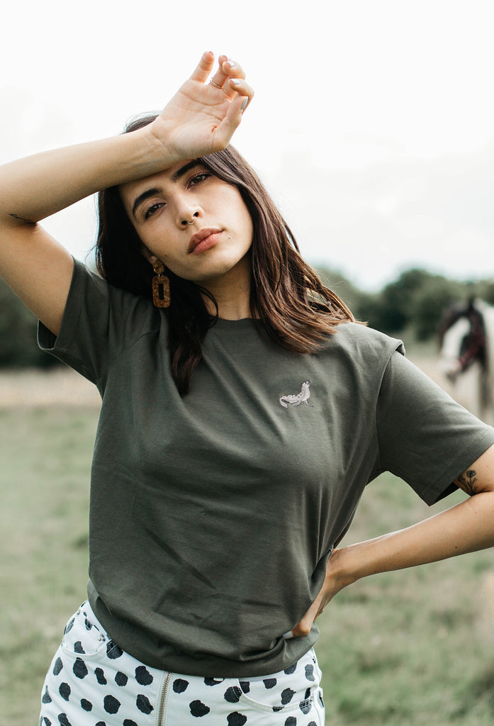 seal womens t-shirt Big Wild Thought