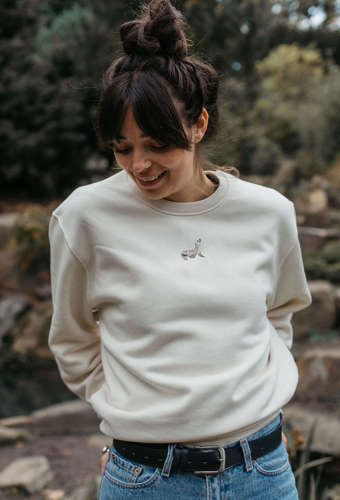 seal womens sweatshirt Big Wild Thought
