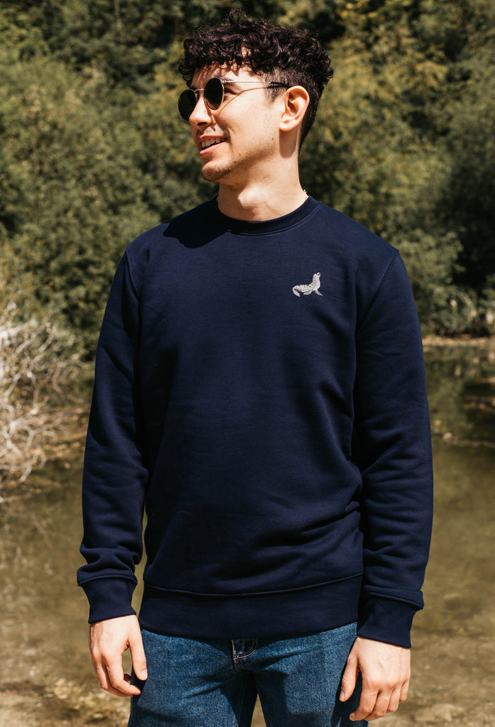 seal mens sweatshirt Big Wild Thought