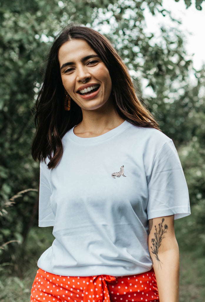 seal womens t-shirt Big Wild Thought