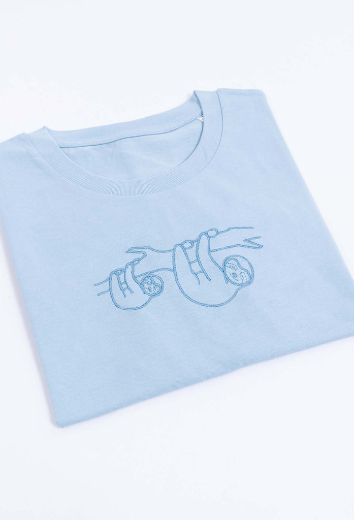 family of sloths unisex t-shirt Big Wild Thought