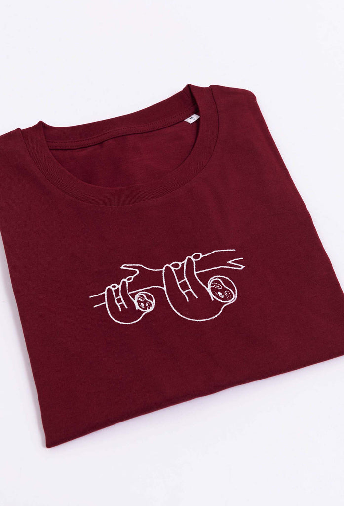 family of sloths unisex t-shirt Big Wild Thought