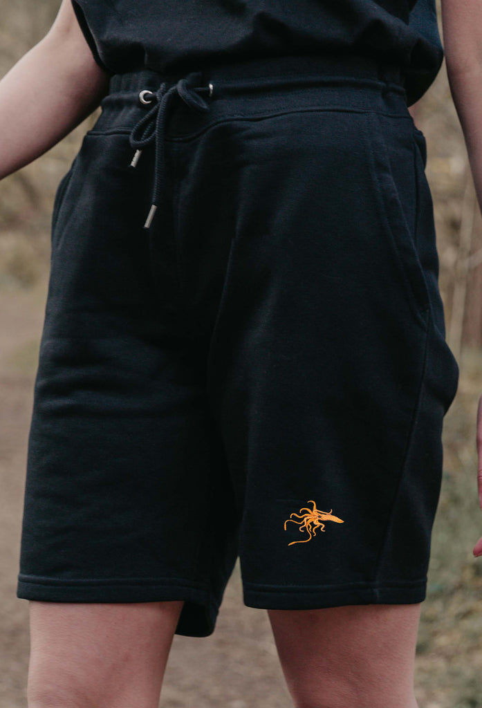 giant squid womens sweat shorts Big Wild Thought