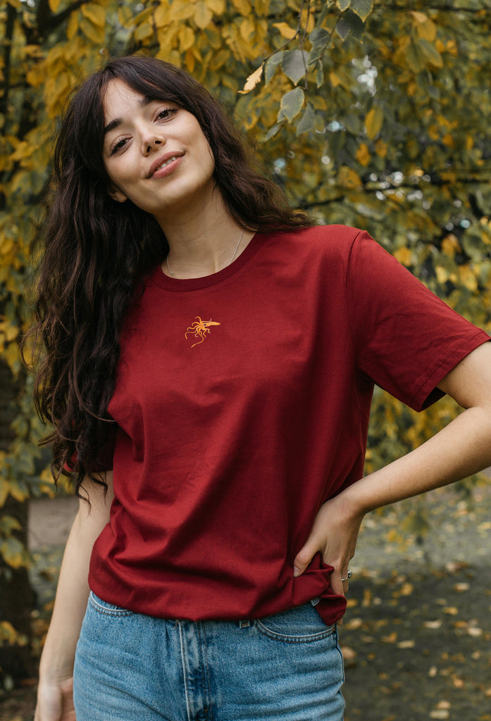 giant squid womens t-shirt Big Wild Thought