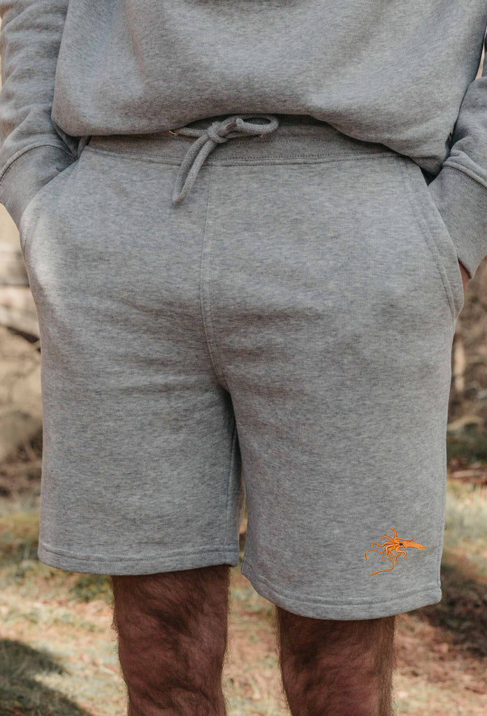 giant squid mens sweat shorts Big Wild Thought