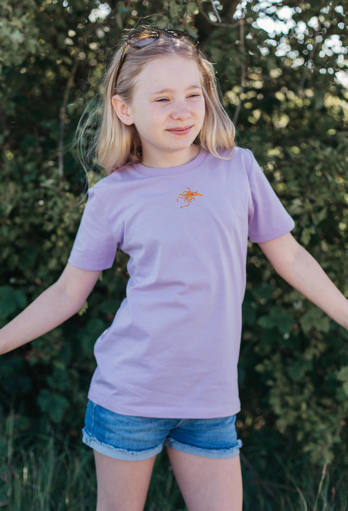 giant squid childrens t-shirt Big Wild Thought
