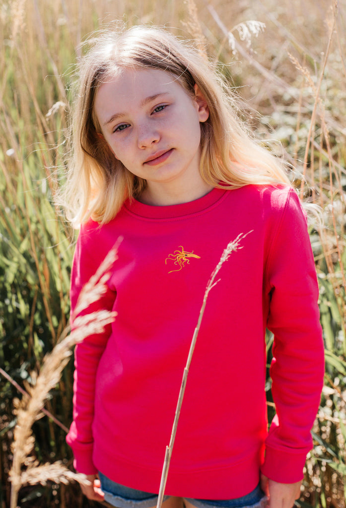 giant squid childrens sweatshirt Big Wild Thought
