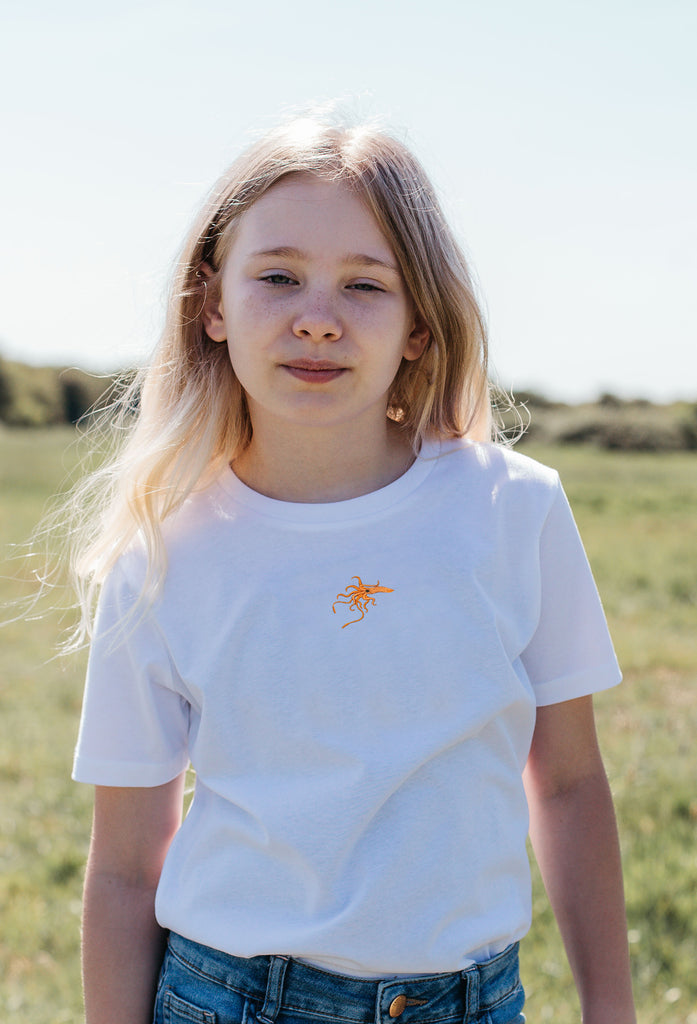 giant squid childrens t-shirt Big Wild Thought