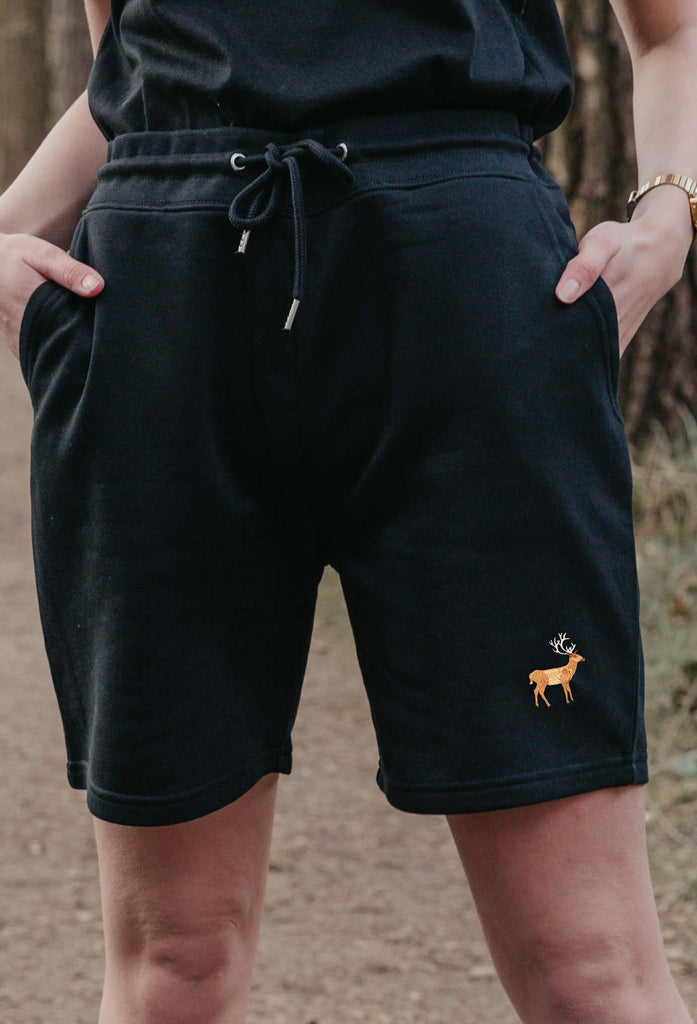 stag womens sweat shorts Big Wild Thought