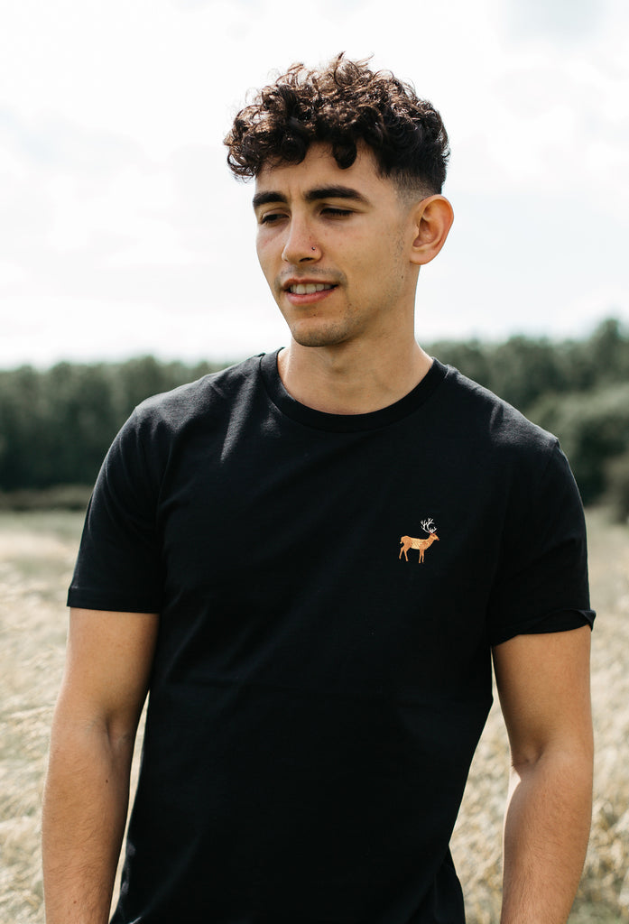stag mens t-shirt Big Wild Thought