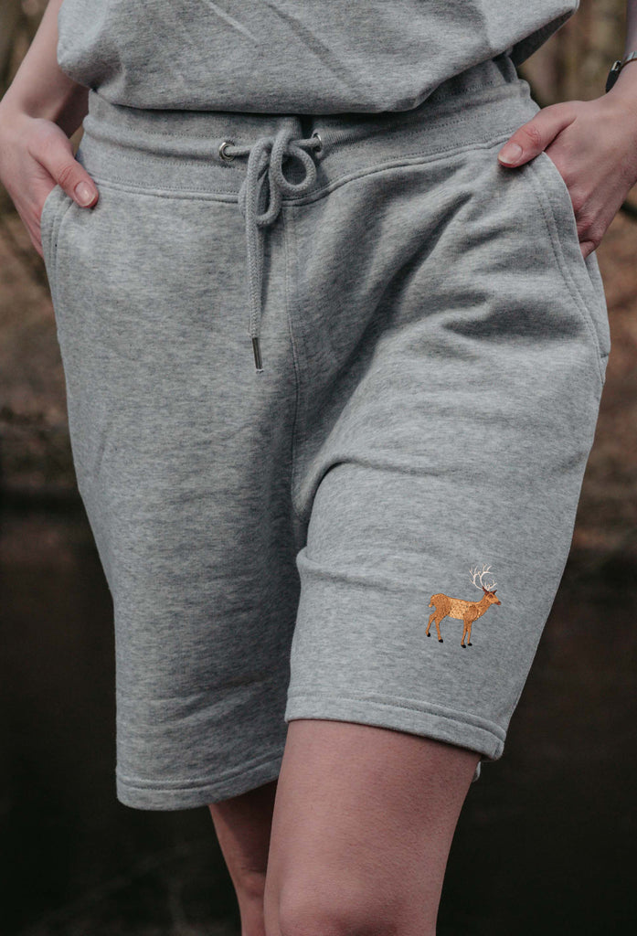 stag womens sweat shorts Big Wild Thought
