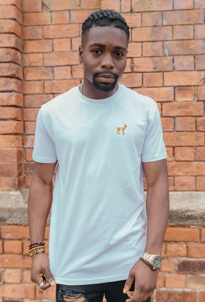 stag mens t-shirt Big Wild Thought