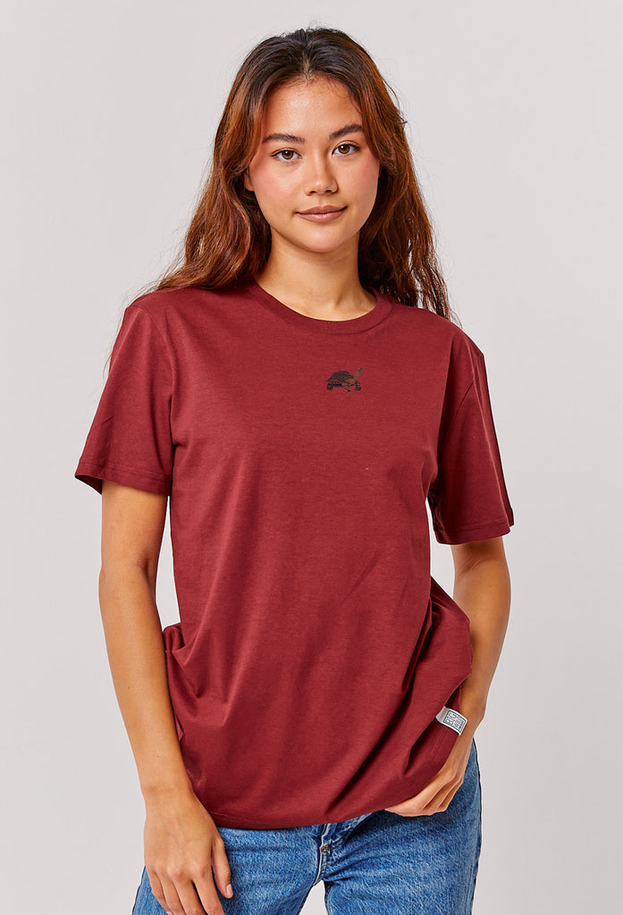galapagos tortoise womens t-shirt Big Wild Thought