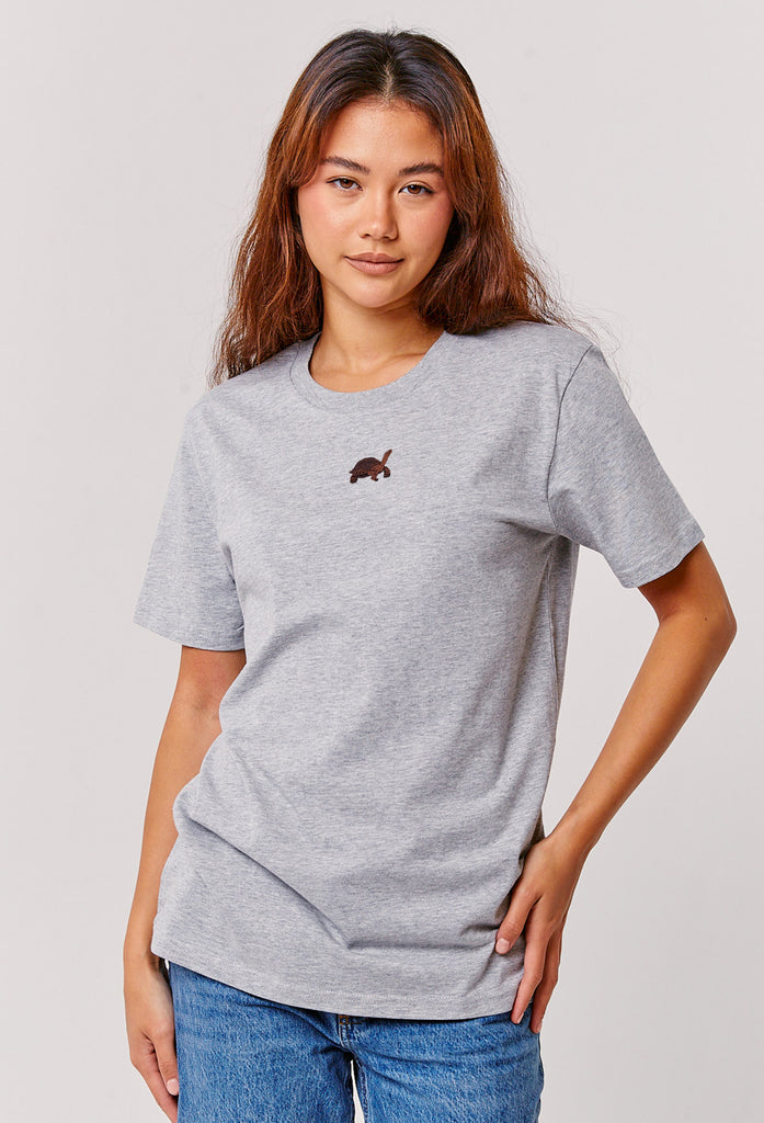 galapagos tortoise womens t-shirt Big Wild Thought