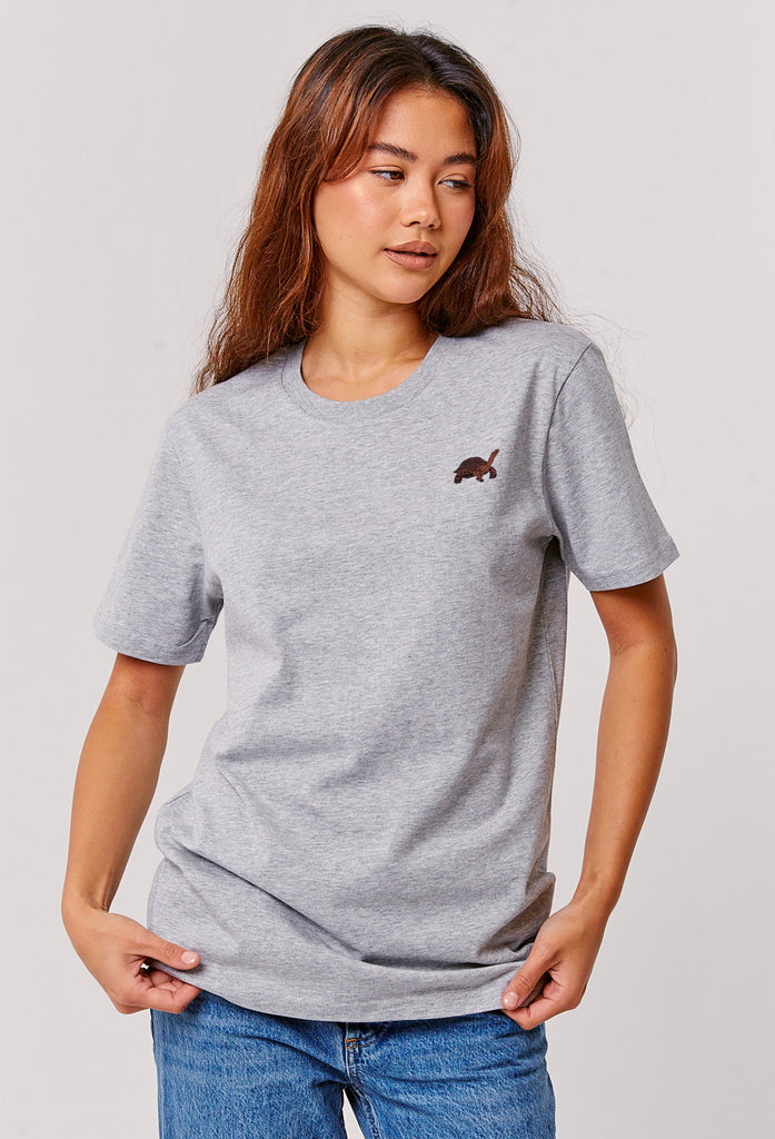 galapagos tortoise womens t-shirt Big Wild Thought