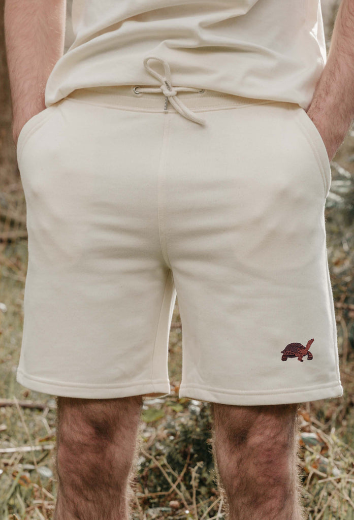 galapagos tortoise mens sweat shorts Big Wild Thought