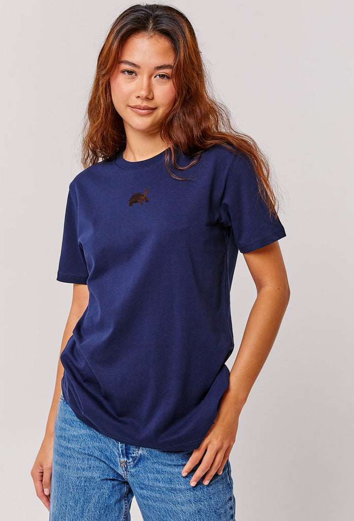 galapagos tortoise womens t-shirt Big Wild Thought
