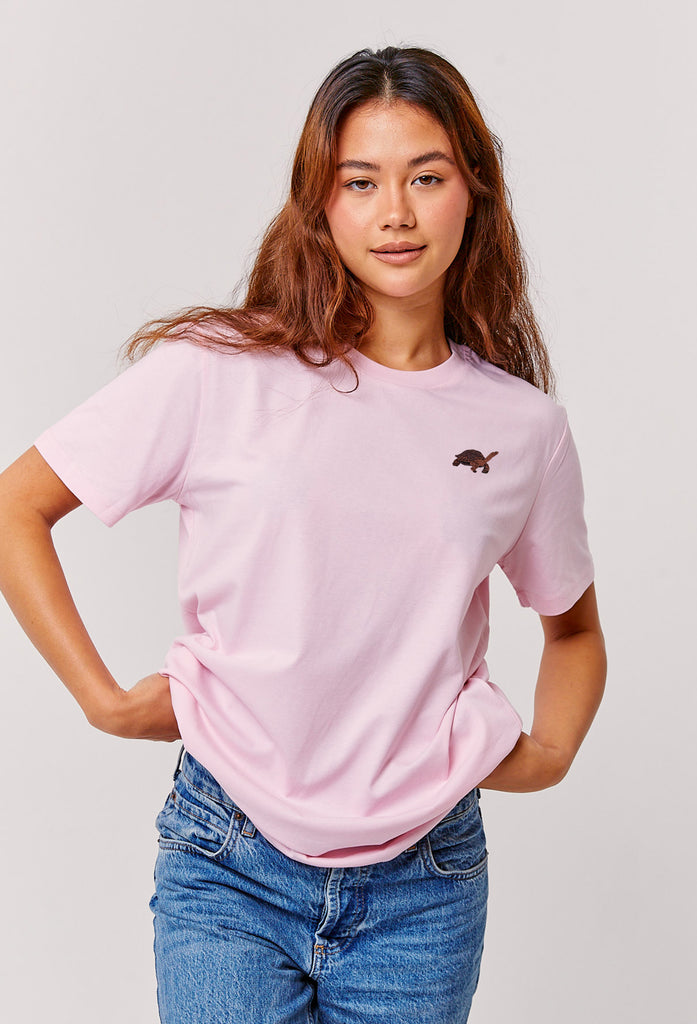 galapagos tortoise womens t-shirt Big Wild Thought