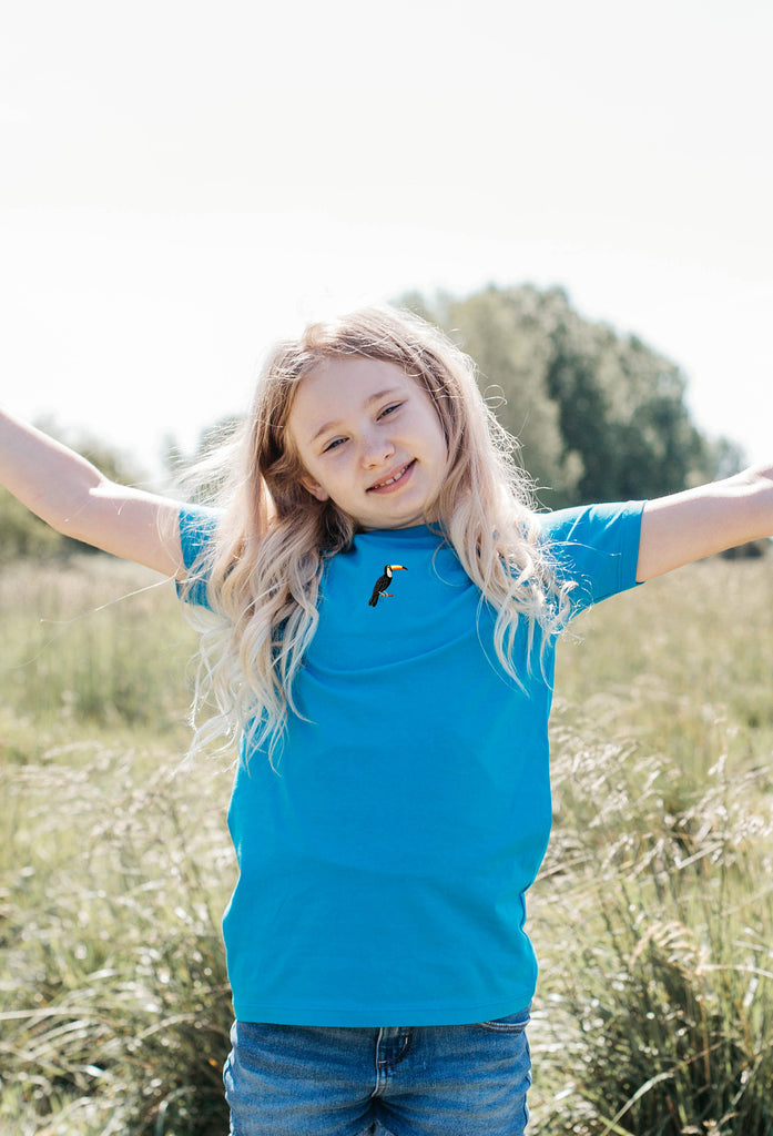 toucan childrens t-shirt Big Wild Thought