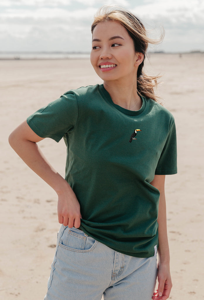 toucan womens t-shirt Big Wild Thought
