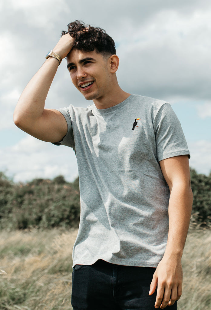 toucan mens t-shirt Big Wild Thought