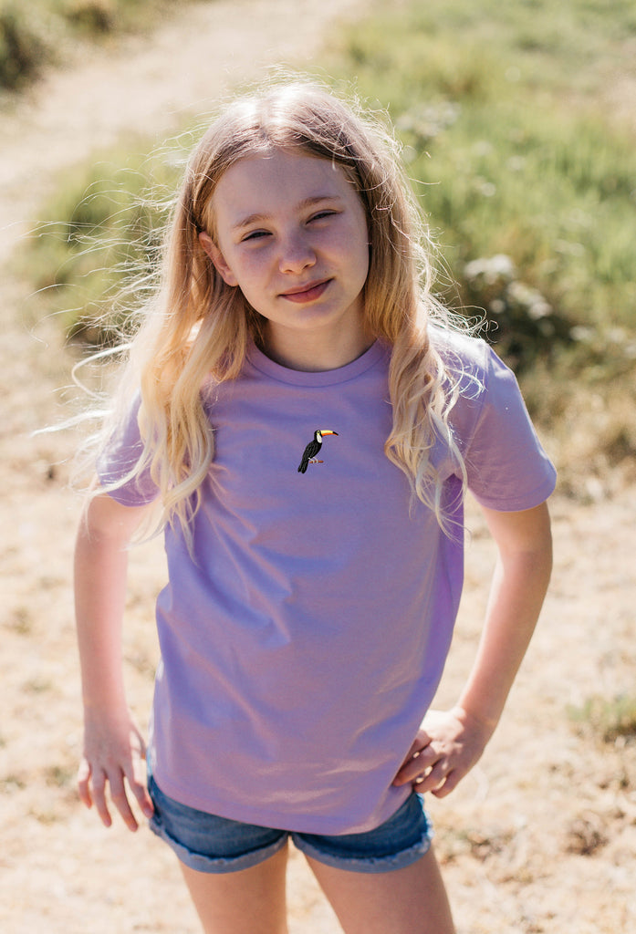 toucan childrens t-shirt Big Wild Thought