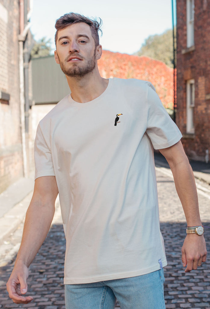 toucan mens t-shirt Big Wild Thought