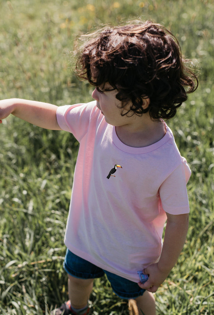 toucan childrens t-shirt Big Wild Thought