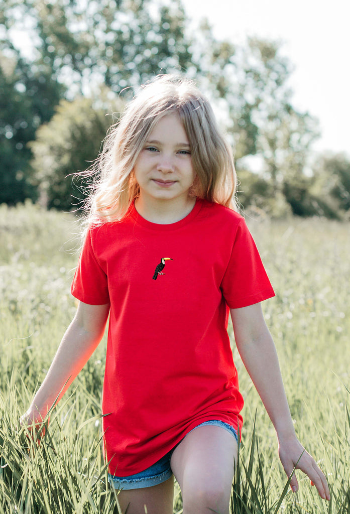 toucan childrens t-shirt Big Wild Thought