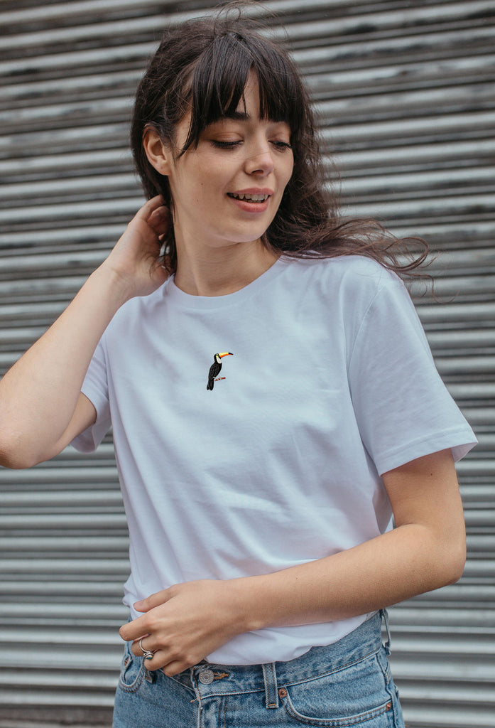 toucan womens t-shirt Big Wild Thought