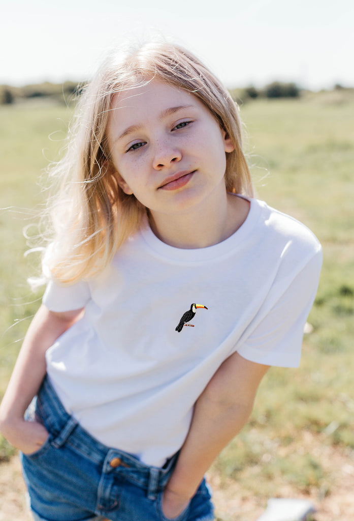 toucan childrens t-shirt Big Wild Thought