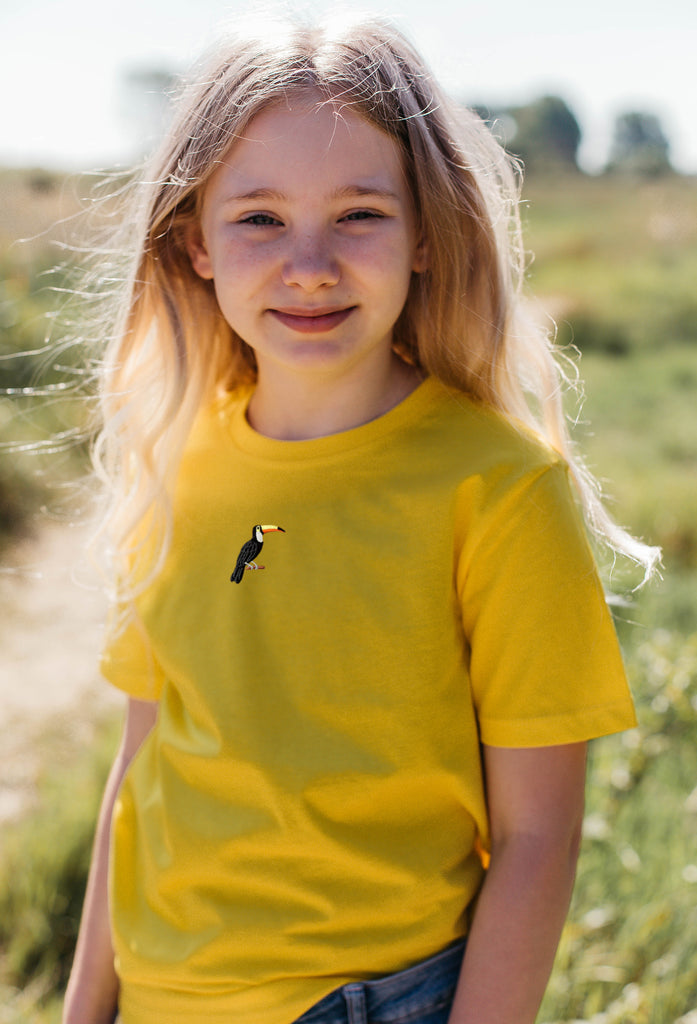 toucan childrens t-shirt Big Wild Thought